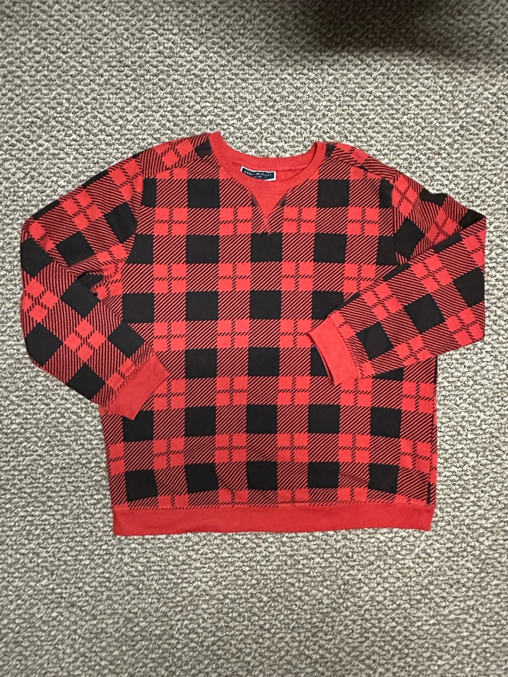 Kendra Scott Buffalo Plaid Crewneck